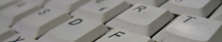 Bild einer PC-Tastatur